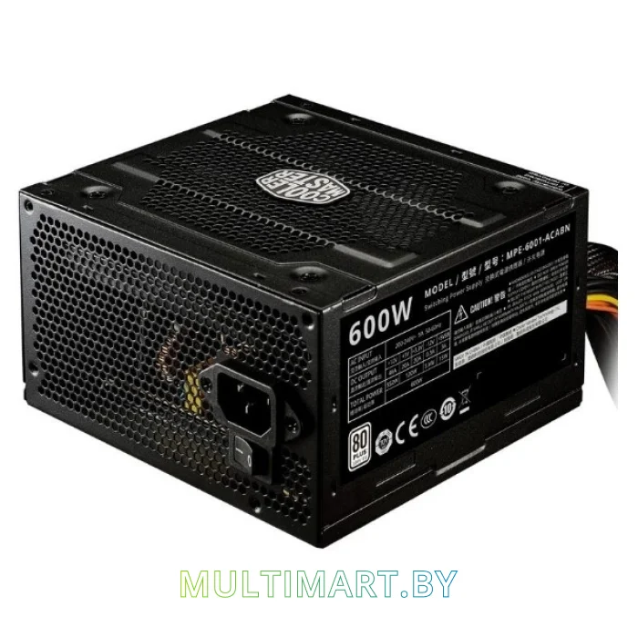 Блок питания Cooler Master MPE-6001-ACABN-EU 230V V4 600W (MPE-6001-ACABN)